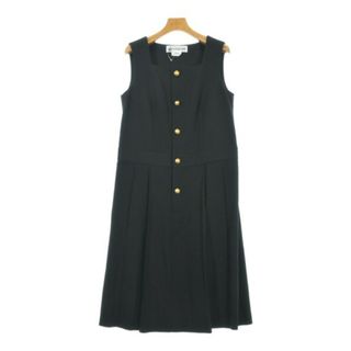 コムデギャルソンガール(COMME des GARCONS GIRL)のCOMME des GARCONS GIRL ワンピース XS 黒 【古着】【中古】【送料無料】(ひざ丈ワンピース)