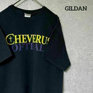 GILDAN ギルダン Tシャツ 半袖 シェブラス ソフトボール カレッジ M
