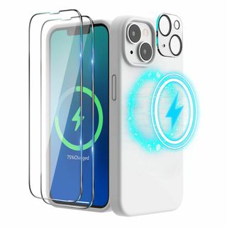 【カバー】「4 in 1」SURPHY iPhone14 plusケース+スクリ(その他)