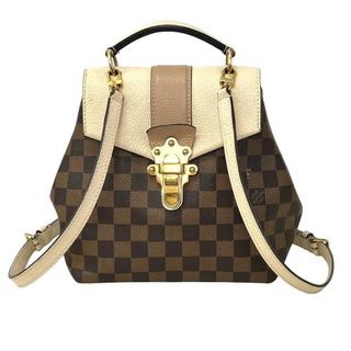 ルイヴィトン Louis Vuitton ダミエ エベヌ クラプトン N42259 バッグ リュック レディース 送料無料 【中古】【あす楽】(リュック/バックパック)