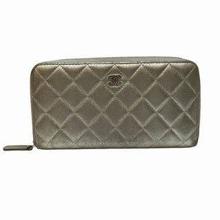 シャネル(CHANEL)のシャネル CHANEL マトラッセ ラウンドファスナー 財布 長財布 レディース 送料無料 【中古】【あす楽】(財布)