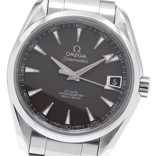 オメガ(OMEGA)のオメガ OMEGA 231.10.39.21.06.001 シーマスター アクアテラ デイト コーアクシャル 自動巻き メンズ 良品 _890153(腕時計(アナログ))