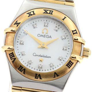 オメガ(OMEGA)のオメガ OMEGA 1262.75 コンステレーション 12Pダイヤ フルバー クォーツ レディース _901059(腕時計)
