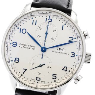 アイダブリューシー(IWC)のIWC IWC SCHAFFHAUSEN IW371446 ポルトギーゼ クロノグラフ 自動巻き メンズ 保証書付き_898885(腕時計(アナログ))
