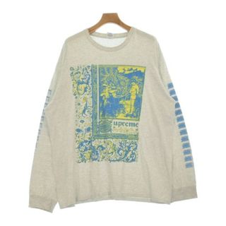 シュプリーム(Supreme)のSupreme シュプリーム Tシャツ・カットソー XL グレー 【古着】【中古】【送料無料】(Tシャツ/カットソー(半袖/袖なし))