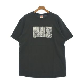 シュプリーム(Supreme)のSupreme シュプリーム Tシャツ・カットソー L 黒 【古着】【中古】【送料無料】(Tシャツ/カットソー(半袖/袖なし))