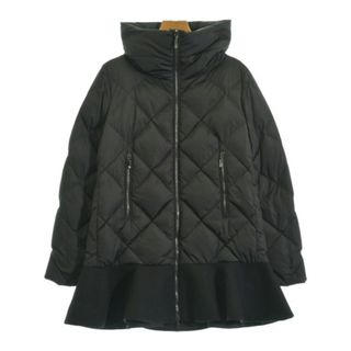 モンクレール(MONCLER)のMONCLER モンクレール ダウンコート XS 黒 【古着】【中古】【送料無料】(ダウンコート)