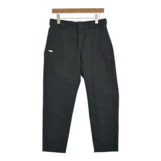 union ユニオン チノパン S 黒 【古着】【中古】【送料無料】(チノパン)
