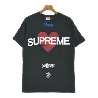 シュプリーム(Supreme)のSupreme シュプリーム Tシャツ・カットソー S 黒 【古着】【中古】【送料無料】(Tシャツ/カットソー(半袖/袖なし))