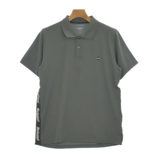 F.C.R.B エフシーアールビー ポロシャツ S グレー 【古着】【中古】【送料無料】(ポロシャツ)