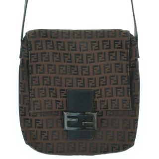 フェンディ(FENDI)のFENDI フェンディ ショルダーバッグ  茶 【古着】【中古】【送料無料】(ショルダーバッグ)