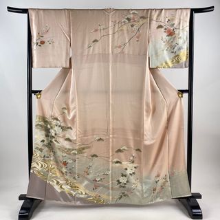 訪問着 身丈161.5cm 裄丈64cm 正絹 秀品 【中古】