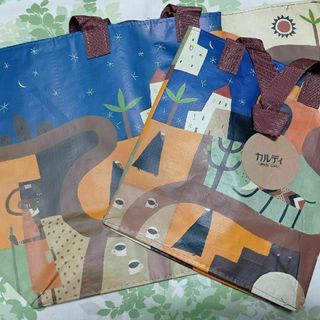 カルディ(KALDI)のカルディ 伝説エコバッグ大＋ミニ　セット　KALDI(エコバッグ)