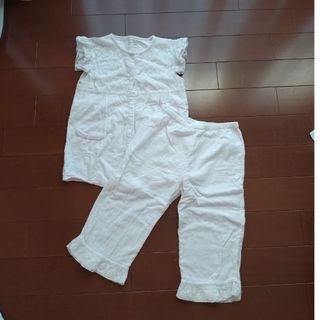ガーゼパジャマ　140　　淡いピンク色
