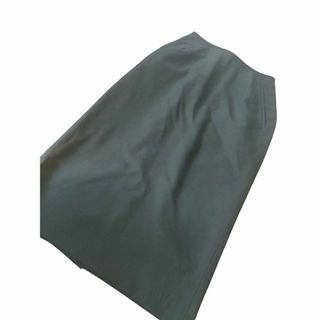 b5 超美品　オンワード樫山　シンプルスカート　黒(ひざ丈スカート)