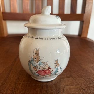 ウェッジウッド(WEDGWOOD)の【ほぼ未使用】WEDGWOOD ピーターラビット　シュガーポット(その他)