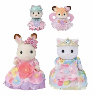 【新着商品】シルバニアファミリー ゆうえんち 人形 【 フラワープリンセスセット(その他)