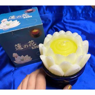 歴史ある高級魔除け蓮蝋燭🪷名古屋社長からの頂き物　座敷わらしの宿歴史ある高級蝋燭(その他)