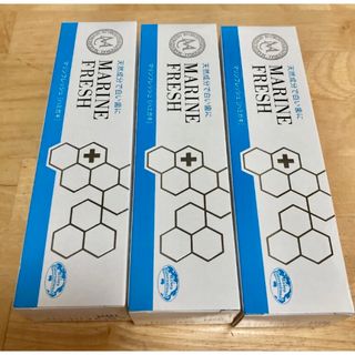 歯磨き粉　エコロインターナショナル　マリンフレッシュ 90g 3本(歯磨き粉)