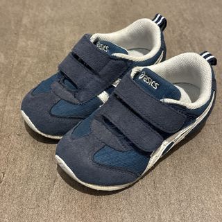 アシックスショウジ(asics)の15.5cm asics ネイビー スニーカー(スニーカー)