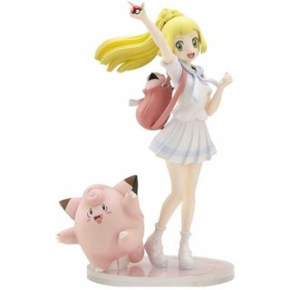 ポケモン(ポケモン)の新品未開封　ポケモンセンターオリジナル フィギュア がんばリーリエ&ピッピ(ゲームキャラクター)