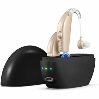 4集音器 USB充電式 両耳 音量調節可 イヤホン プレゼント 高音質 簡単操作