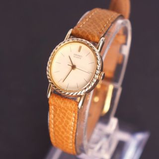 セイコー(SEIKO)の【稼働品】セイコー アンティーク　レディース腕時計　新品ベルト　電池交換済(腕時計)