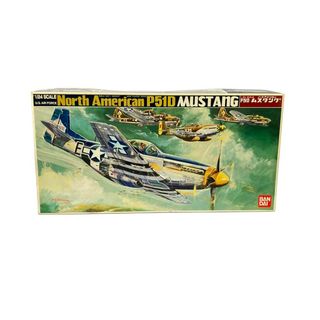 バンダイ(BANDAI)のバンダイ プラモデル ノースアメリカンP51Dムスタング(模型/プラモデル)