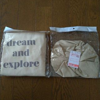 シマムラ(しまむら)のしまむら エコバッグ＆シュシュ セット(エコバッグ)
