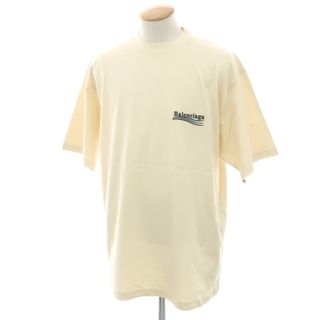 BALENCIAGA - 【中古】バレンシアガ BALENCIAGA コットン クルーネック 半袖Ｔシャツ ライトベージュ【サイズS】【メンズ】