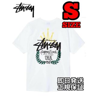 ステューシー(STUSSY)のSTUSSY Wreath Tee Sサイズ ホワイト(Tシャツ/カットソー(半袖/袖なし))