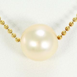 K18 18金 YG イエローゴールド ネックレス パール(真珠) 総重量約3.5g 約40cm ジュエリー 中古 送料無料 新品同様 【中古】【あす楽】 ギフトラッピング無料(ネックレス)