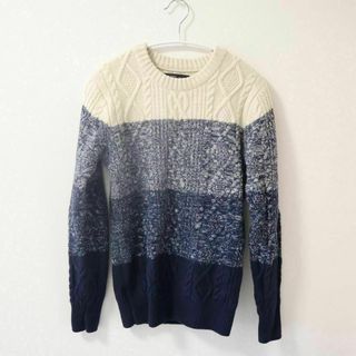 Mサイズ シップス SHIPS ニット セーター 美品 おしゃれ ケーブルニット