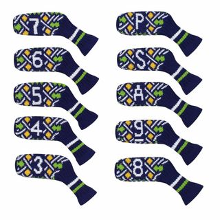 Scott Edward ゴルフアイアンヘッドカバー 7/10個 セット 入り 