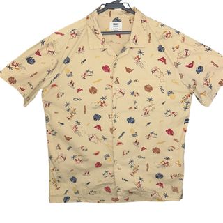 ヴァンズ(VANS)のVANS 総柄シャツ　サイズM アロハシャツ(シャツ)