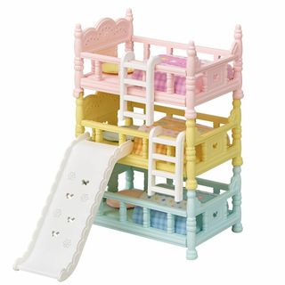 シルバニアファミリー 家具 【 赤ちゃん三段ベッド 】 カ-219 STマーク認(その他)