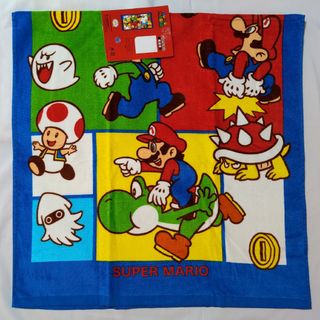 未使用☆スーパーマリオ　バスタオル(タオル/バス用品)