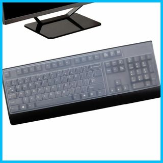 サムコス デスクトップ PC キーボード プロテクター 極薄 高い透明感 防水 (PC周辺機器)