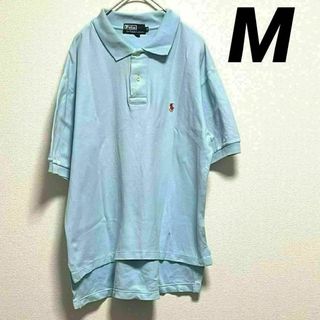 Polo by Ralph Lauren メンズ半袖ポロシャツ　赤ワンポイント(ポロシャツ)