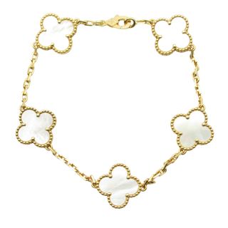 ヴァンクリーフアンドアーペル(Van Cleef & Arpels)のVan Cleef & Arpels ヴァンクリーフ＆アーペル ブレスレット ヴィンテージアルハンブラ ブレスレット(ブレスレット/バングル)