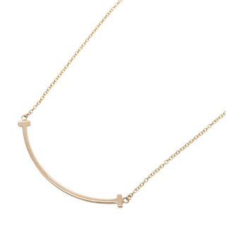 ティファニー(Tiffany & Co.)のTIFFANY＆CO ティファニー ネックレス Tスマイル スモール ネックレス(ネックレス)