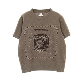 エルメス(HERMES)のHERMES エルメス ニット LES TAMBOURS(ニット/セーター)