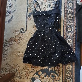 スナイデル(SNIDEL)のsnidel　ドット柄ワンピース[美品](ミニワンピース)