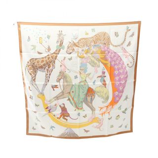 エルメス(HERMES)のHERMES エルメス スカーフ カレ90 HERMES STORY(バンダナ/スカーフ)