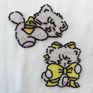 うちわデコ デコうちわ デコ パーツ mikko(アイドルグッズ)