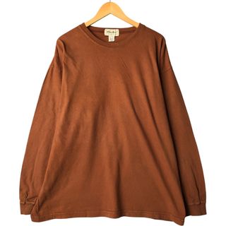 エディーバウアー(Eddie Bauer)の古着 ~00年代 エディーバウアー Eddie Bauer ロングTシャツ ロンT USA製 メンズXL相当 /eaa570915(Tシャツ/カットソー(半袖/袖なし))