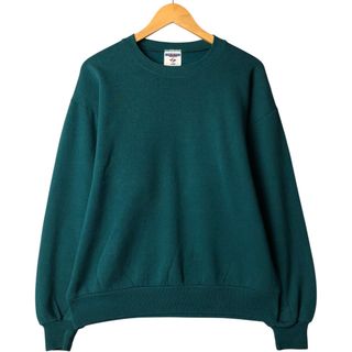 ジャージーズ(JERZEES)の古着 90年代 ジャージーズ Jerzees 無地 ブランクスウェットシャツ トレーナー USA製 メンズL相当 ヴィンテージ /eaa529974(スウェット)