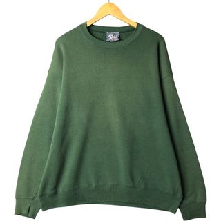 リー(Lee)の古着 90~00年代 リー Lee 無地 ブランクスウェットシャツ トレーナー USA製 メンズXL相当 /eaa529996(スウェット)