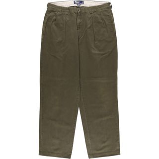 ラルフローレン(Ralph Lauren)の古着 ラルフローレン Ralph Lauren POLO by Ralph Lauren ANDREW PANT ツータック チノパンツ メンズw36相当 /eaa572715(チノパン)