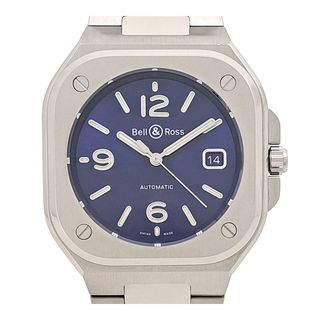 ベルアンドロス(Bell & Ross)のベル＆ロス BR05 ブルースティール BR05A-BLU-ST/SST 自動巻き ステンレススティール メンズ Bell＆Ross 【中古】 【時計】(腕時計(アナログ))